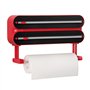 Quasziwa Distributeur Papier Aluminium et Film avec Port Essuie Tout Amovible - Fixation Magnétique