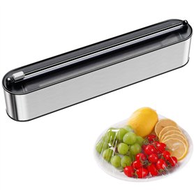 Quasziwa Derouleur Film Alimentaire - Aspect INOX