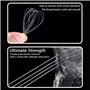 Fil de pêche monofilament transparent de 200 m – Fil en nylon invisible solide de 0,40 mm, 18,6 kg pour la fabrication de bijoux