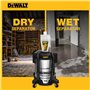 DEWALT Elément Séparateur Cyclone Filtre Dépoussiéreur Aspirateur cyclonique Filtre collecteur de poussière avec bac à poussière