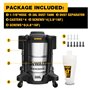 DEWALT Elément Séparateur Cyclone Filtre Dépoussiéreur Aspirateur cyclonique Filtre collecteur de poussière avec bac à poussière