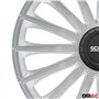 Sparco Enjoliveurs Treviso - 15-pouces - Argent - Set de 4 pièces