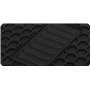 SPARCO SPF500BL Lot de 3 Tapis de Sol universels avec Pont arrière Noir/Bleu