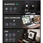 Edifier R19BT 2.0 Enceintes PC, Hauts-parleurs Bluetooth 5.3 Son Stéréo Complet, Basses Puissantes, Contrôle du Volume, Entrée 3