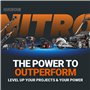 WORX Nitro - Projecteur LED / lampe de travail 20V - WX026.9 (Livré sans batterie ni chargeur, pivote à 360°, éclairage puissant