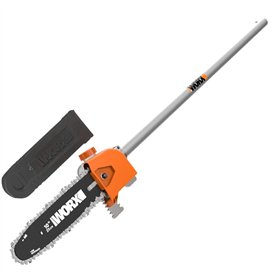WORX - Tête d'élagueuse Driveshare - Guide de 25 cm - Accessoire d'extension pour la débroussailleuse WORX WG186E - WA0222