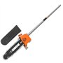 WORX - Tête d'élagueuse Driveshare - Guide de 25 cm - Accessoire d'extension pour la débroussailleuse WORX WG186E - WA0222