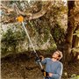 WORX - Tête d'élagueuse Driveshare - Guide de 25 cm - Accessoire d'extension pour la débroussailleuse WORX WG186E - WA0222