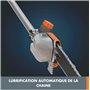 WORX - Tête d'élagueuse Driveshare - Guide de 25 cm - Accessoire d'extension pour la débroussailleuse WORX WG186E - WA0222