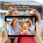 DOOGEE U10 Tablette Android 13, 9GB RAM + 128GB ROM (1TB TF), 10 Pouces Tablette Tactile 2024, Quad-Core 2.0 GHz, WiFi-6 / BT 5.
