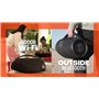 JBL Boombox 3 Wi-FI, Enceinte Portable Compatible avec Bluetooth et Wi-FI, Basses puissantes, étanche à l'eau et à la poussière,