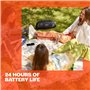 JBL Boombox 3 Wi-FI, Enceinte Portable Compatible avec Bluetooth et Wi-FI, Basses puissantes, étanche à l'eau et à la poussière,