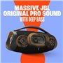JBL Boombox 3 Wi-FI, Enceinte Portable Compatible avec Bluetooth et Wi-FI, Basses puissantes, étanche à l'eau et à la poussière,