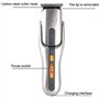 CAFFIA Kit de toilettage 5 en 1 for hommes Tondeuse à barbe professionnelle Tondeuse à cheveux rechargeable Tondeuse à moustache