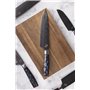 MasterPRO Tetsu | Couteau de Cuisine Japonais 20 cm pour Chef | Parfaits pour couper tous types d'aliments | Cuisine Professionn