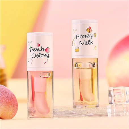 Pakivs 2Pcs Plumping Lip Oil Set