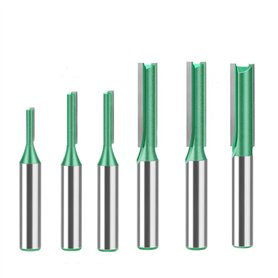 WSOOX Lot de 6 fraises à rainurer à tige de 8 mm pour le travail du bois Ø 3 mm