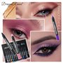 Mrettick 12 couleurs fard à paupières Shimmer Stick, 2024 Nouveau crayon de fard à paupières Waterproof Glitter Eye Shadow Eyeli