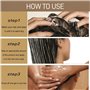 Baorder Huile de Batana brute pour la croissance de la santé des cheveux, 100% naturel, pur, non raffiné, authentique huile de B