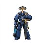 JoyToy Warhammer 40k : Ultramarines MKVI Tactical Squad Sargeant avec Power Sword Figurine d'action à l'échelle 1:18