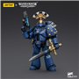JoyToy Warhammer 40k : Ultramarines MKVI Tactical Squad Sargeant avec Power Sword Figurine d'action à l'échelle 1:18