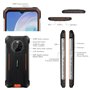 Blackview 5G Smartphone Incassable BL8800, 50MP Caméra Quadruple, 20MP IR Vision Nocturne, Dimensity 700 8Go+128Go, 6.58'' FHD+,