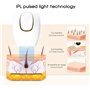Epilateur à LumièRe PulséE Ipl, 990,000 Flashs Ipl Epilateur Laser Permanente Indolore, 2 Modes 5 Niveaux D'éNergie Epilateur Pe