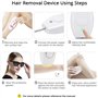 Epilateur à LumièRe PulséE Ipl, 990,000 Flashs Ipl Epilateur Laser Permanente Indolore, 2 Modes 5 Niveaux D'éNergie Epilateur Pe