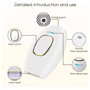 Epilateur à LumièRe PulséE Ipl, 990,000 Flashs Ipl Epilateur Laser Permanente Indolore, 2 Modes 5 Niveaux D'éNergie Epilateur Pe