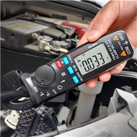 BSIDE ACM91 Pince Ampèremétrique Numérique 1mA Pince Multimètre TRMS pour Mesure Courant de Fuite AC DC 6000 Comptes Testeur de