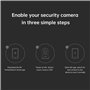 Xiaomi Mi Smart Camera C300 Caméra Surveillance WiFi Intérieure Caméra 360°, Détection Humaine AI Suivi Intelligent Sirène Audio
