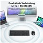 double mode rechargeable (Bluetooth 5.0 + 2.4 G)