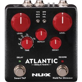 Nux NDR-5 Atlantic Pédale de délai et de réverbération