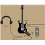 NUX | Amplificateur de casque Mighty Plug Pro pour guitaristes et basses, dans un format de poche et adapté à la poche