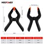 Pince de Serrage 60 mm x 18 Pièces et 85 mm x 4 Pièces Pince Bricolage Plastique