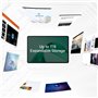 HONOR Pad X8a Tablette 128 Go de Stockage(Extensible à 1 to) 8300mAh,11 Pouces 90Hz Ecran avec Protection,Qualcomm SD 680,Wi-FI/