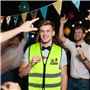 BETESSIN Gilet Futur MariéGAME OVER en Jaune Fluo Déguisement EVG Homme Accessoire Drôle Idée Cadeau Enterrement de Vie de Garço