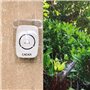 BELTI Couvercle étanche pour Bouton de Carillon de Sonnerie de Sonnette de Porte sans Fil Transparent