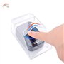 BELTI Couvercle étanche pour Bouton de Carillon de Sonnerie de Sonnette de Porte sans Fil Transparent