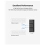TERRAMASTER T9-450 9Bay NAS Storage - Serveur de Stockage Réseau Haute Vitesse avec CPU Atom C3558R Quadricœur, 8 Go de Mémoire 