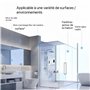 LIECTROUX YW509 Robot Laveur de Vitres, Pulvérisation d'eau dans Les 2 Sens, Robot Nettoyeur de vitres, Aspirateur Puissant, Mém