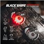 VSGO Mini lampe de poche porte-clés - Mini lampe ronde EDC Clip magnétique - Rechargeable par USB - Lampe frontale d'extérieur r