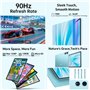 TECLAST P50Case 90Hz Tablette Tactile 11 Pouces Android 15 10-Accessoires 12Go RAM+128Go ROM（4To TF） 2.4G+5G WiFi, Unisoc Octa-C