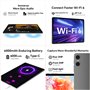 TECLAST P30T Tablette Tactile 10 Pouces Android 15 Tablette 10-Accessoire 12Go RAM+128Go ROM(4To TF), T606 Octa-Core 2GHz, Table