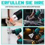 Décapeur thermique sans fil pour Makita 18 V, 50 °C à 550 °C, pistolet à air chaud manuel avec écran LCD numérique, température 