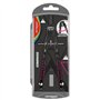 KEYROAD Compas en métal - 1 pièce - Multicolore - Idéal pour l'école - Réglage rapide