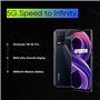 realme Téléphone Portable 8 5G, Smartphone débloqué sans SIM avec processeur Dimensity 700 5G, écran Ultra Lisse 90 Hz, Batterie