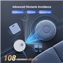 EZVIZ RS20 Max Robot Aspirateur avec Serpillière Installation & Détachement Automatique, Brosse Latérale Surélevée, 7200 Pa, Net