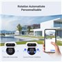 EZVIZ 8MP (4MP+4MP) Caméra Surveillance WiFi Extérieure à Double Objectif, Caméra Extérieure 360°, Vision Nocturne Couleur, Déte
