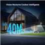 EZVIZ 8MP (4MP+4MP) Caméra Surveillance WiFi Extérieure à Double Objectif, Caméra Extérieure 360°, Vision Nocturne Couleur, Déte